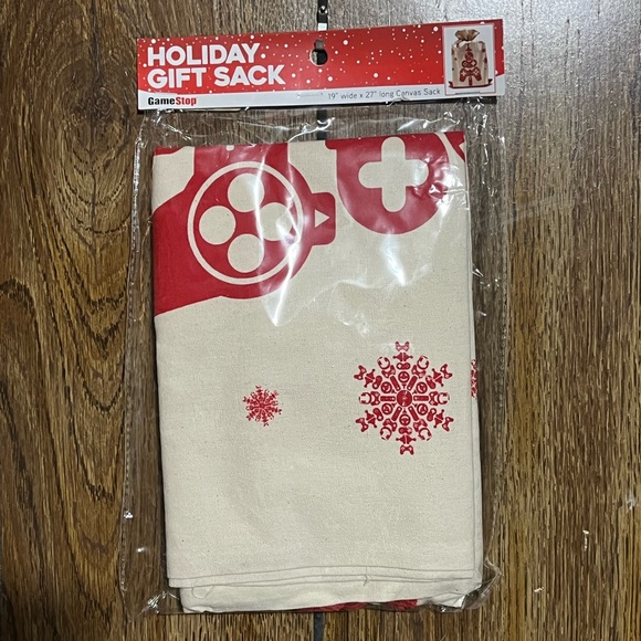GameStop Holiday Gift Sack - Sealed in Bag - Picture 1 of 4